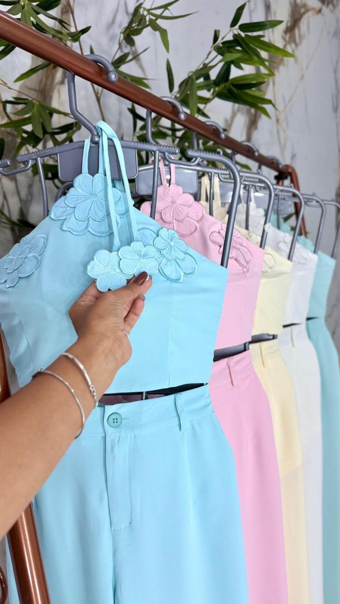 conjunto de calça margarida coc257 conjunto de calça margarida coc257