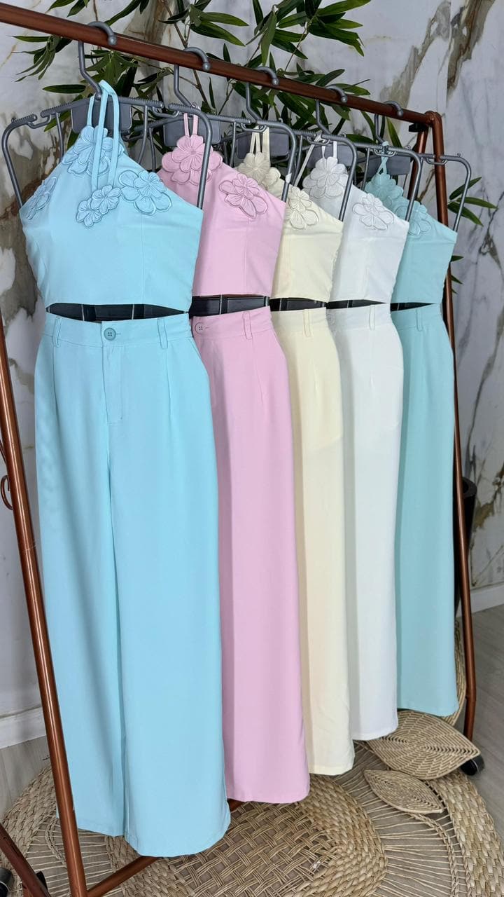 conjunto de calça margarida coc257