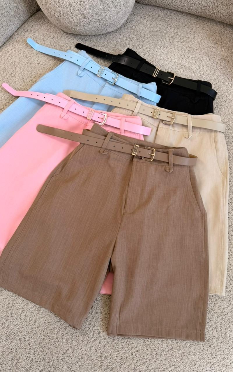 bermuda madri com cinto sho175